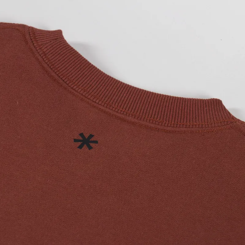 Snow Peak NSD Square Logo Pullover Light Brown-5