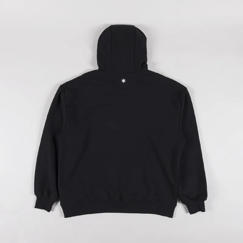 Snow Peak NSD Square Logo Hoodie Black-1