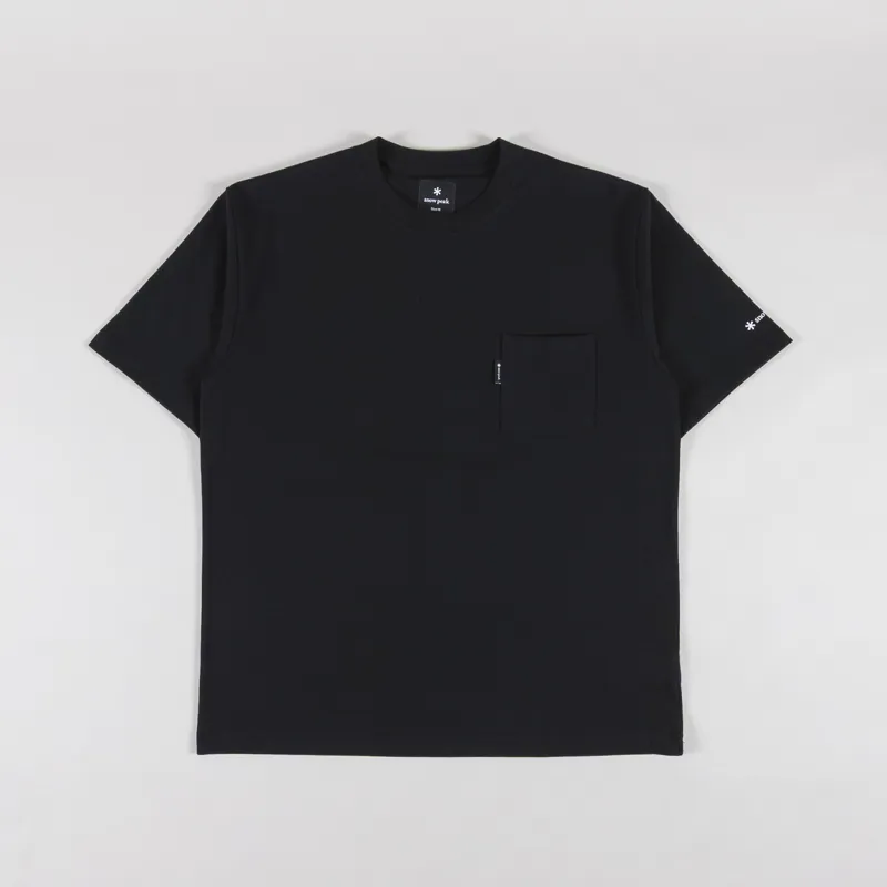 Snow Peak NSD Pocket T Shirt Black
