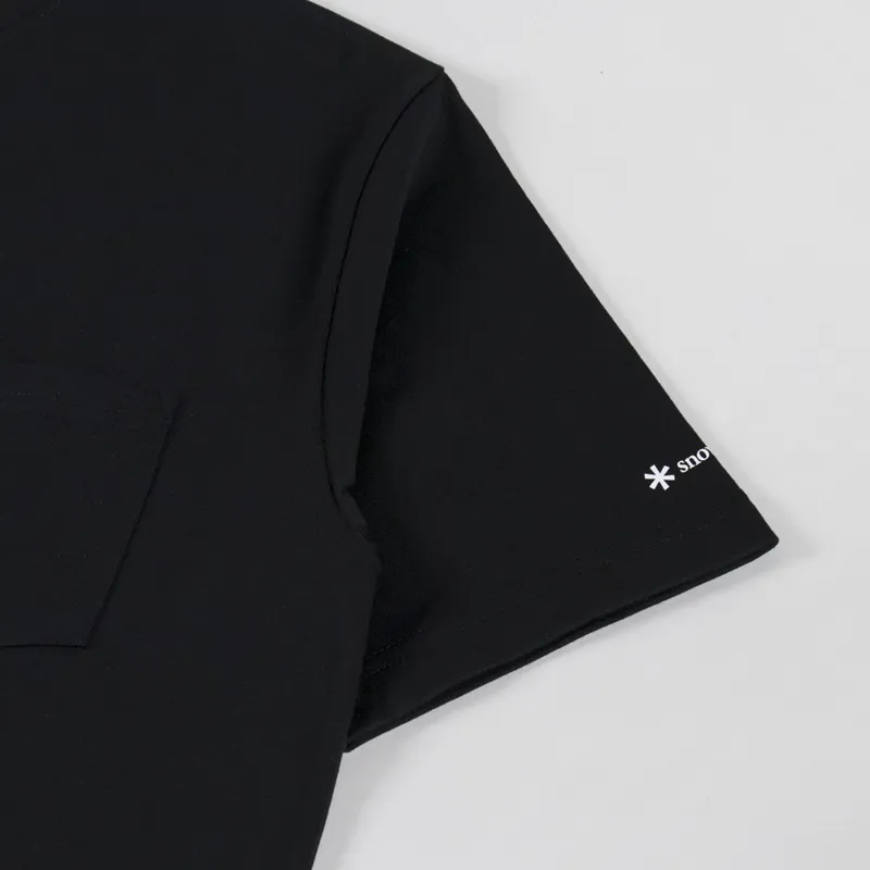 Snow Peak NSD Pocket T Shirt Black-1