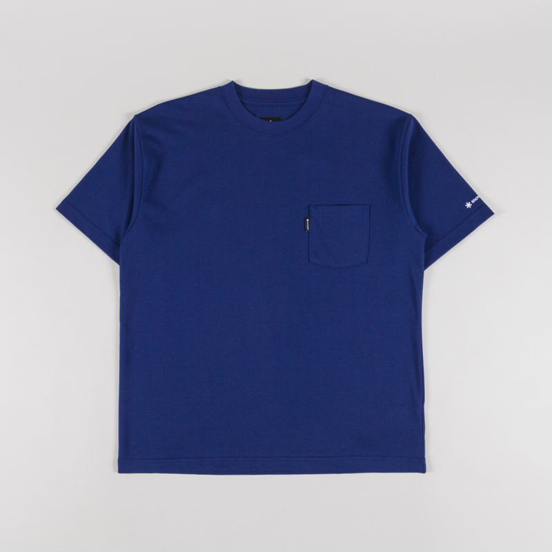 Snow Peak NSD Pocket T Shirt Blue