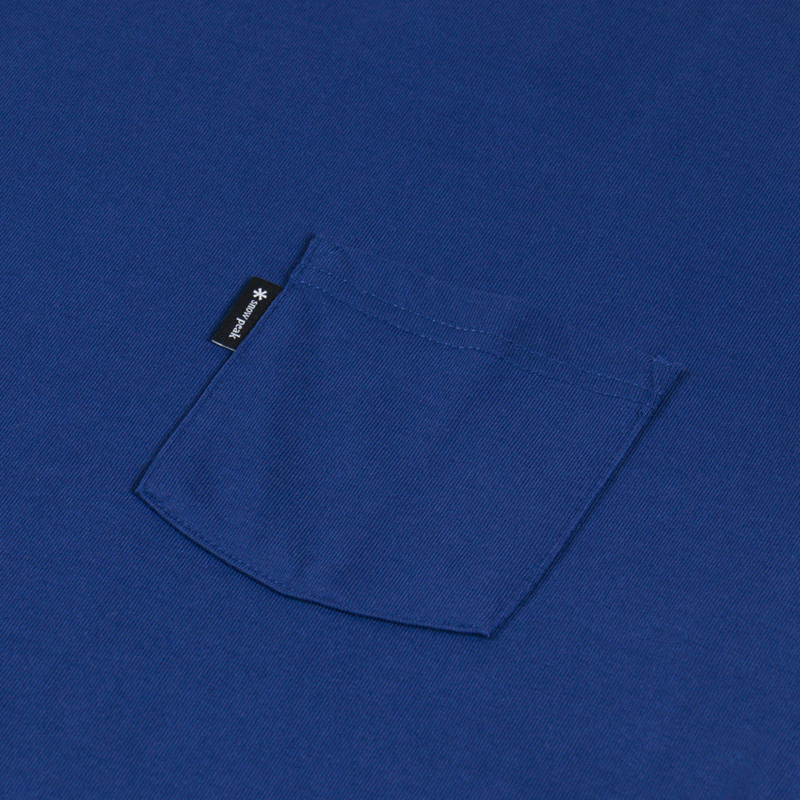 Snow Peak NSD Pocket T Shirt Blue-2