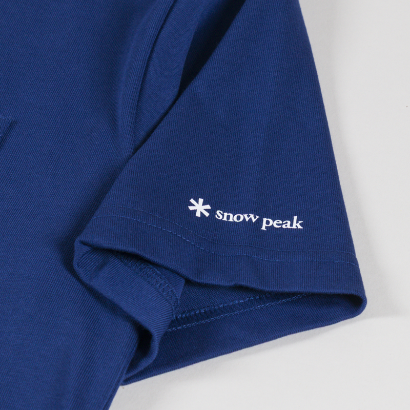 Snow Peak NSD Pocket T Shirt Blue-3