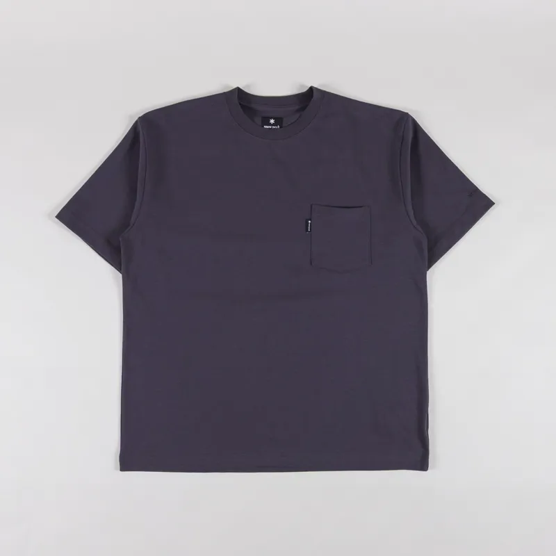 Snow Peak NSD Pocket T Shirt Charcoal