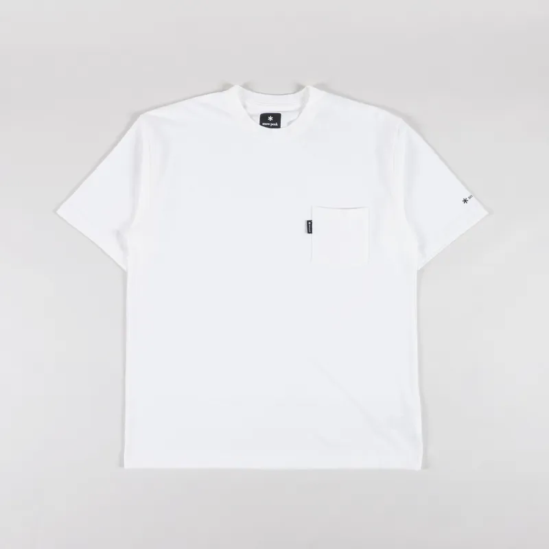 Snow Peak NSD Pocket T Shirt Off White