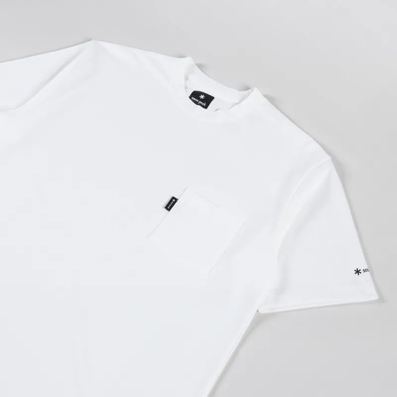 Snow Peak NSD Pocket T Shirt Off White-1