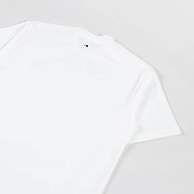 Snow Peak NSD Square Logo T Shirt Off White-3