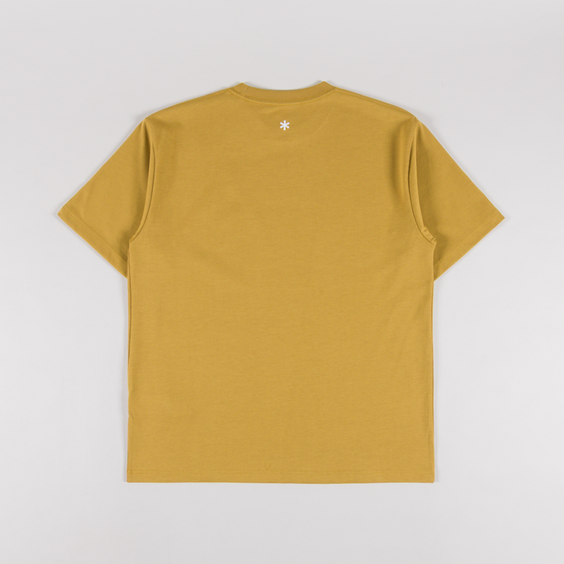 Snow Peak NSD Square Logo T Shirt Yellow-1