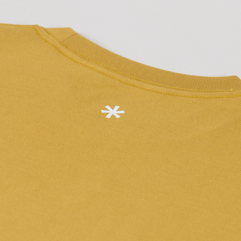 Snow Peak NSD Square Logo T Shirt Yellow-5