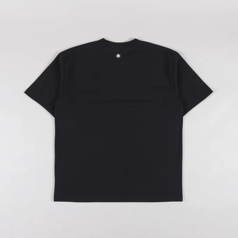 Snow Peak NSD Logo T Shirt Black-1