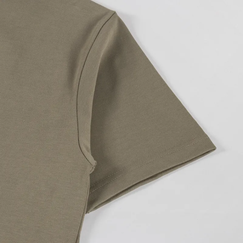 Snow Peak NSD Logo T Shirt Dark Beige-5