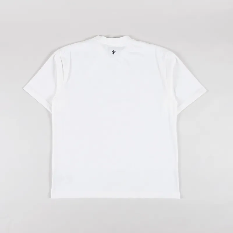 Snow Peak NSD Logo T Shirt Off White-1