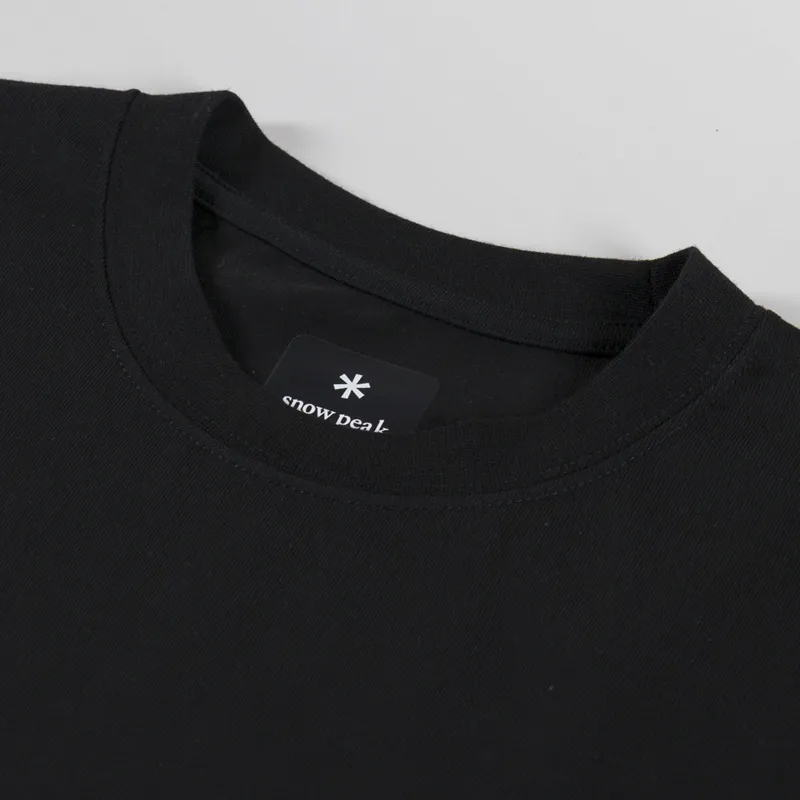 Snow Peak NSD Back Print Logo T Shirt Black-5