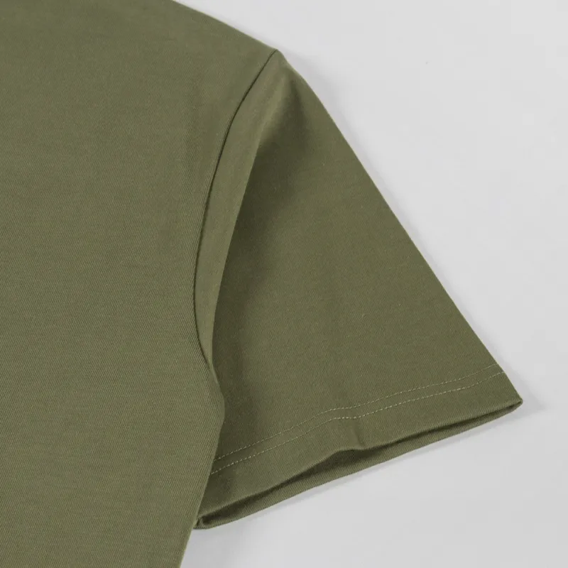 Snow Peak NSD Back Print Logo T Shirt Olive-6