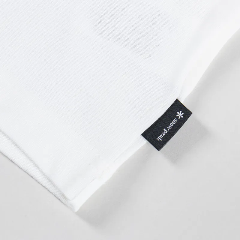 Snow Peak NSD Back Print Logo T Shirt Off White-6