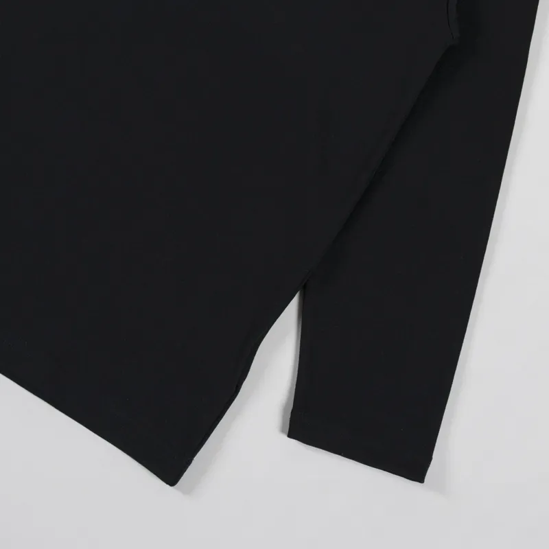 Snow Peak NSD Logo Long Sleeve T Shirt Black-6