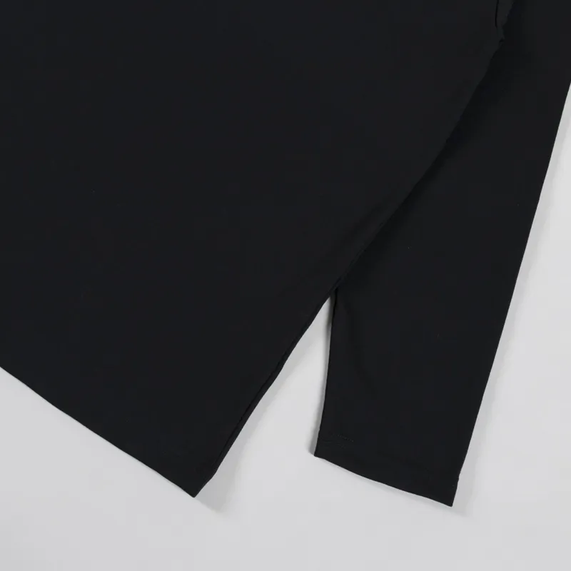 Snow Peak NSD Logo Long Sleeve T Shirt Black-5