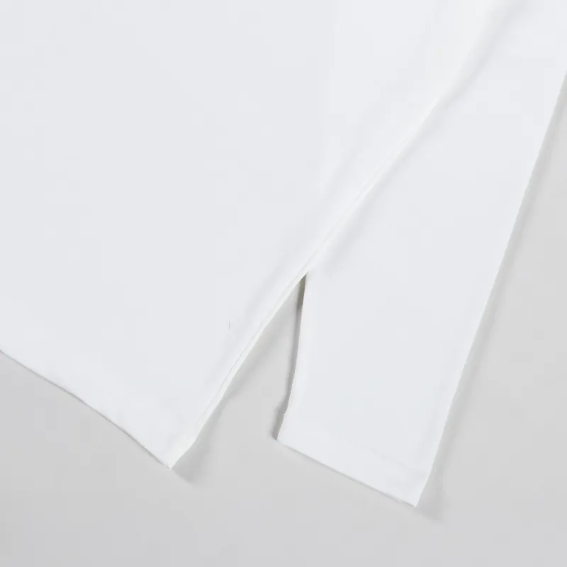 Snow Peak NSD Logo Long Sleeve T Shirt Off White-7