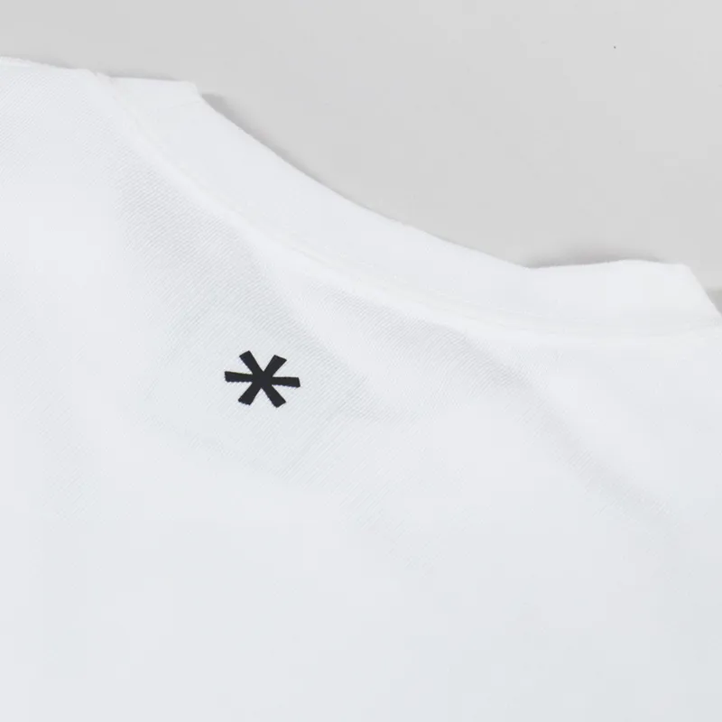 Snow Peak NSD Logo Long Sleeve T Shirt Off White-5