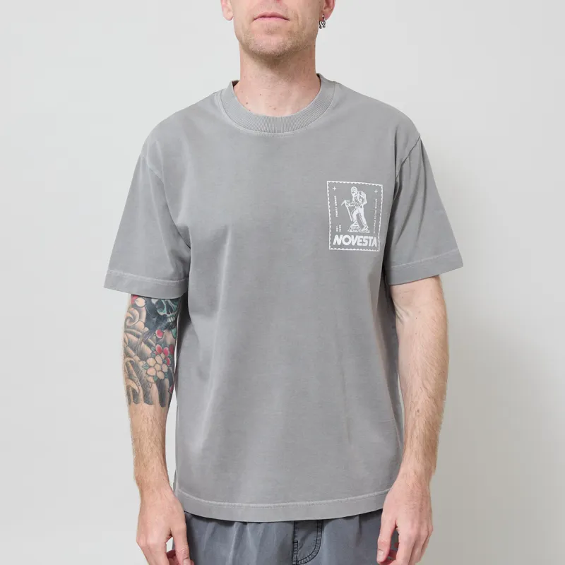 Novesta Hiker T Shirt Charcoal-2