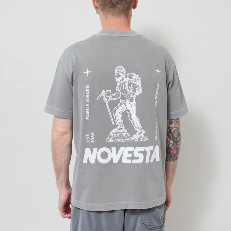 Novesta Hiker T Shirt Charcoal