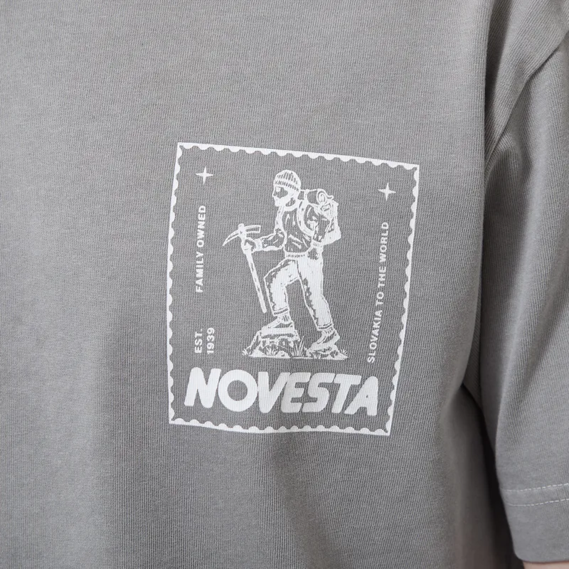 Novesta Hiker T Shirt Charcoal-4
