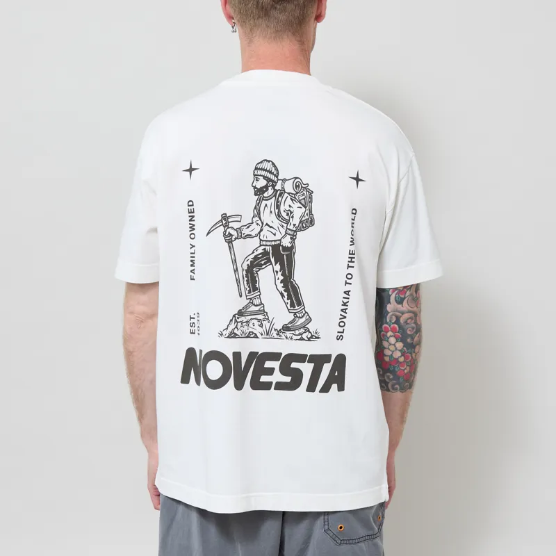 Novesta Hiker T Shirt Off White