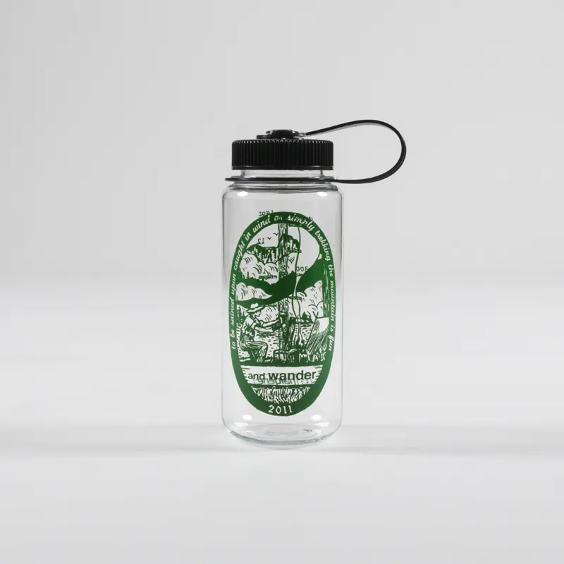 And Wander Nalgene 500ml Bottle Green