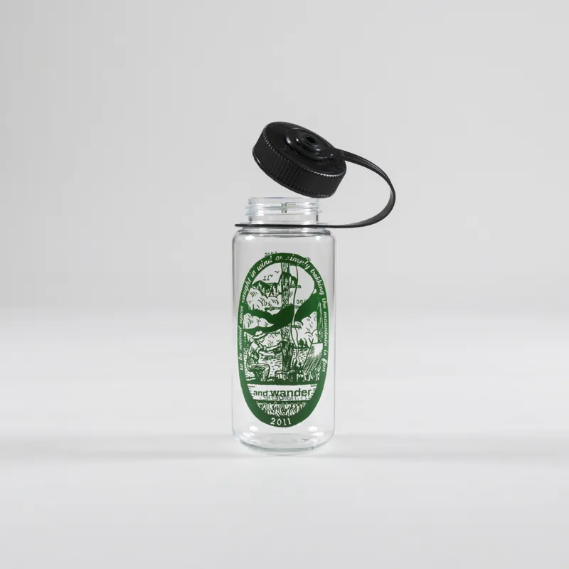 And Wander Nalgene 500ml Bottle Green-6