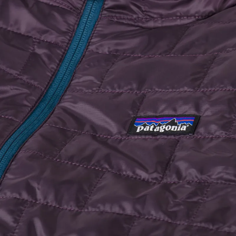 Patagonia Nano Puff Down Jacket Obsidian Plum-4