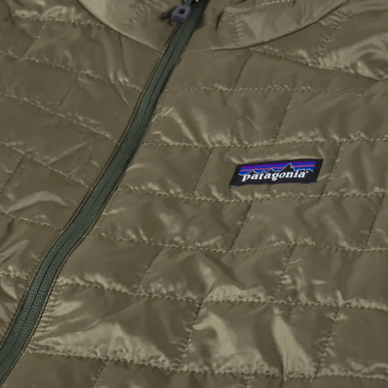 Patagonia Mens Insulated Nano Puff Jacket Coat Sage Khaki