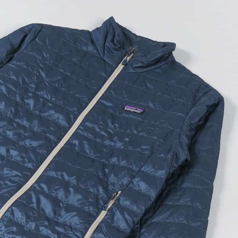 Patagonia nano puff big sur blue online
