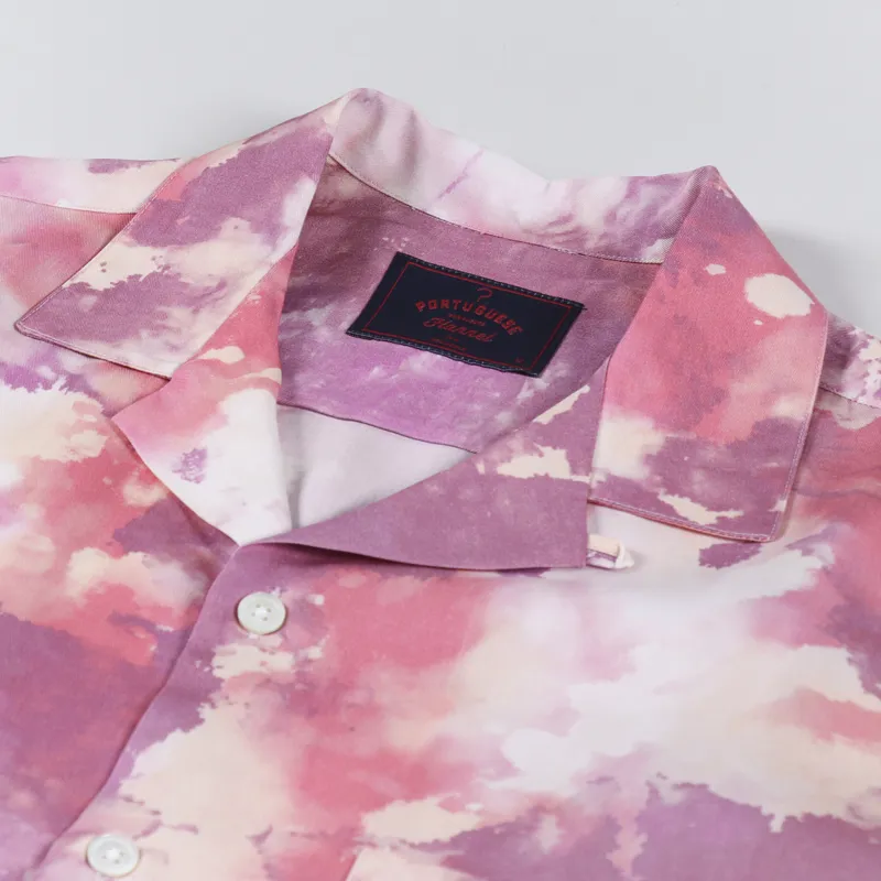 Portuguese Flannel Nap Dream Shirt Pink-4
