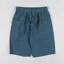 Snow Peak Womens Natural-Dyed Recycled Cotton Shorts Blue