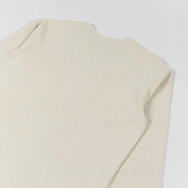 NN07 Nat Long Sleeve T Shirt Ecru-4