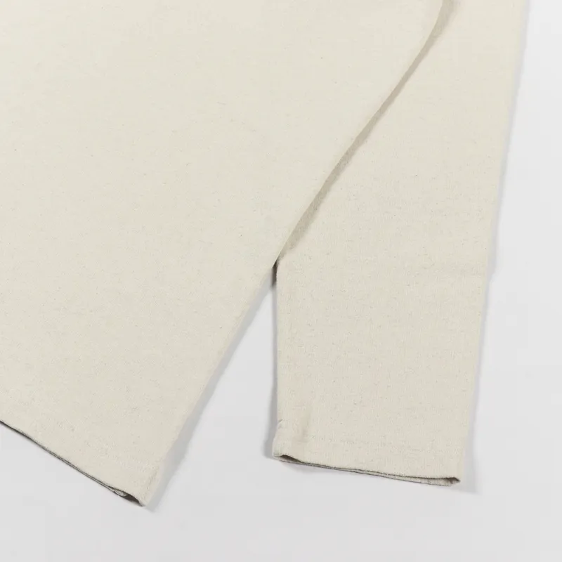 NN07 Nat Long Sleeve T Shirt Ecru-3