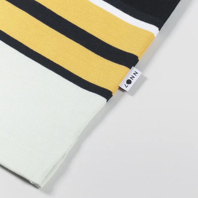 NN07 Nat Stripe T Shirt Mint Stripes-1