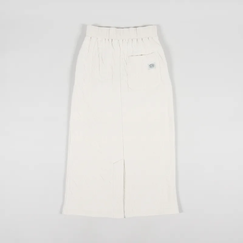 Snow Peak Womens Natural Warm Stretch Skirt Ecru-3