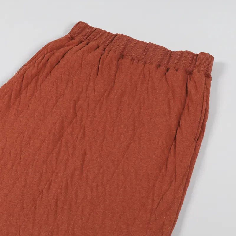 Snow Peak Womens Natural Warm Stretch Skirt Orange-5