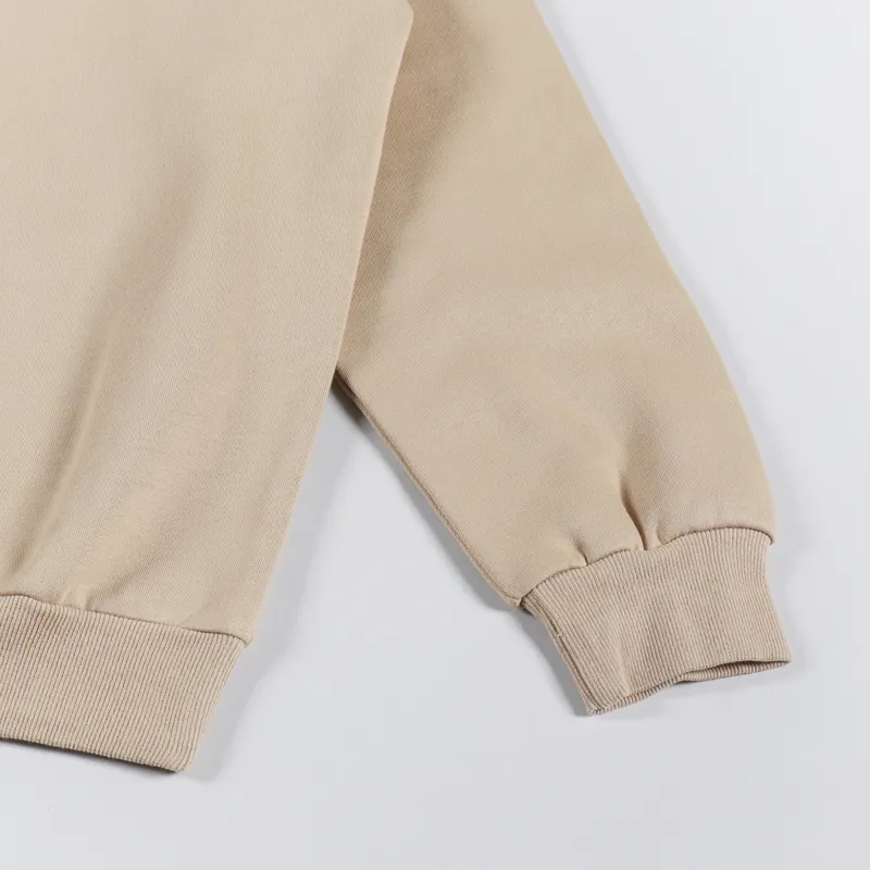 Butter Goods Natural Wonders Crew Sweatshirt Tan-6