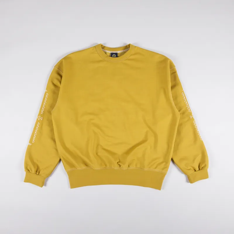 FrizmWORKS Navajo Needlework Sweatshirt Mustard-1