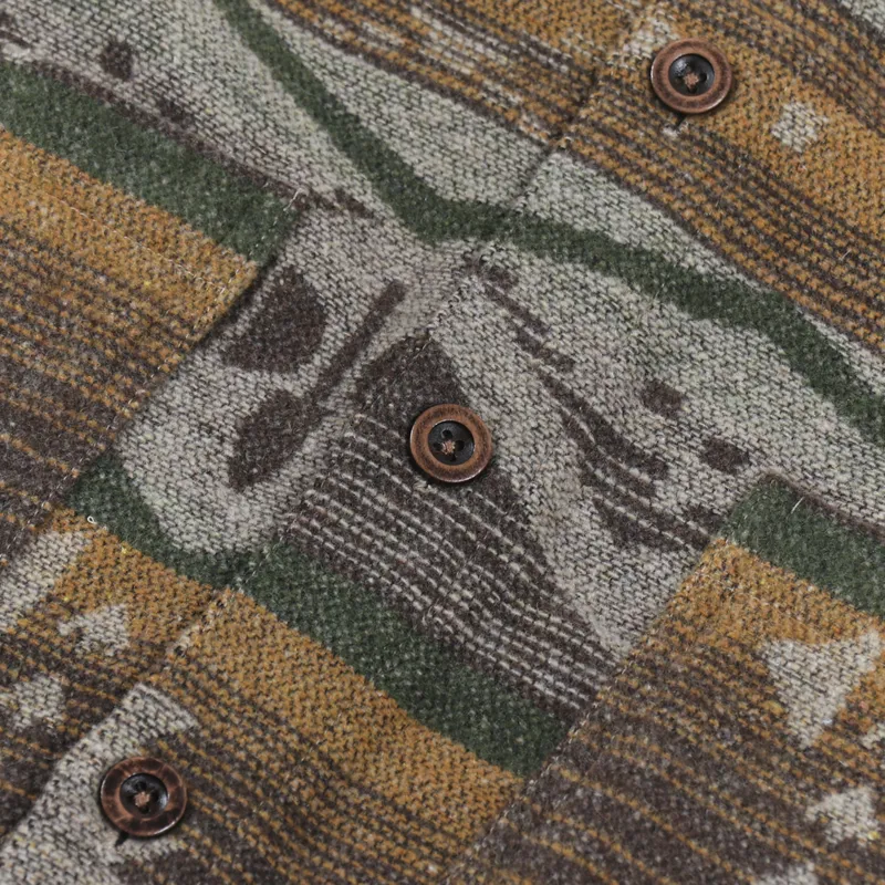 C17 Jeans Navajo Chore Overshirt Rustic Oat-7