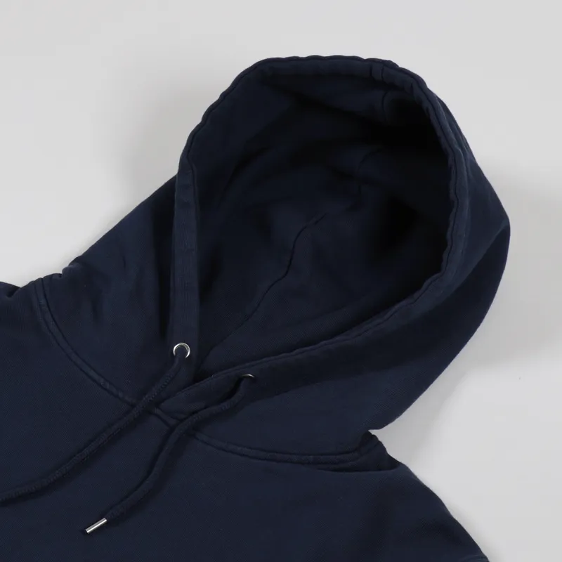 Colorful Standard Classic Organic Hoodie Navy Blue-4