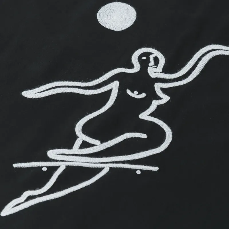 Polar Skate Co. NCF Shirt Black-4