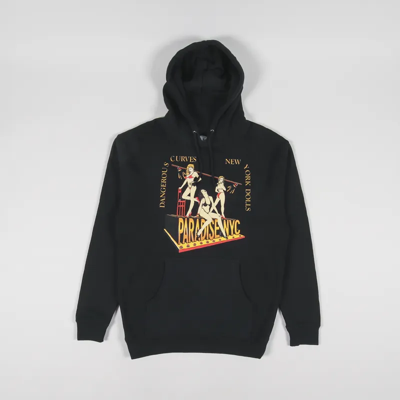 Paradise NYC New York Dolls Hoodie Black
