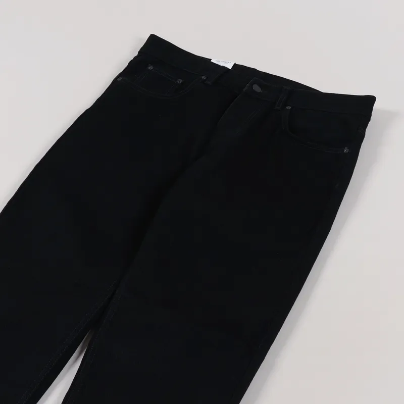 Carhartt WIP Newel Pant Black Maitland Denim-5