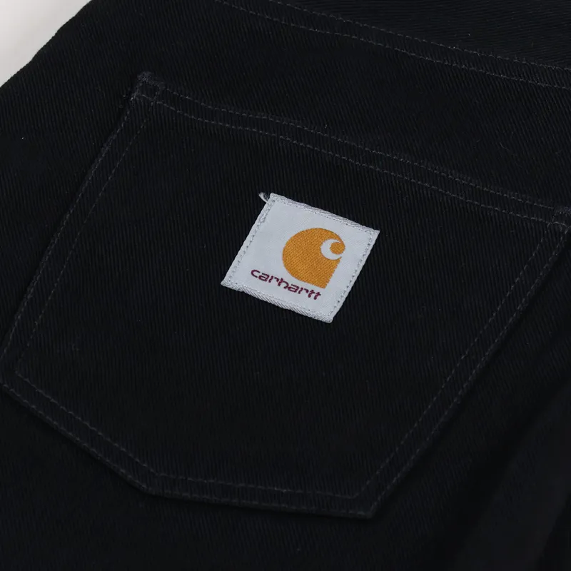 Carhartt WIP Newel Pant Black Maitland Denim-4