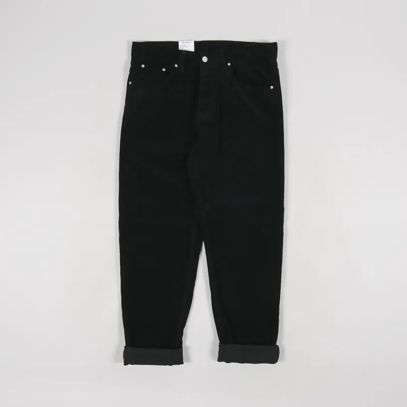 Carhartt WIP Newel Pant Black Coventry Corduroy-1