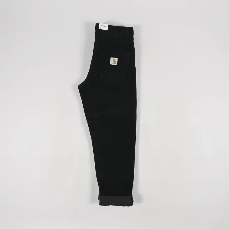 Carhartt WIP Newel Pant Black Coventry Corduroy-2