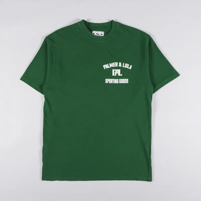 PAL Sporting Goods New Arch Logo T Shirt Dark Green-1